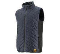 Caterpillar Trades Hybrid Body Warmer Navy Stretch panels at sides for increas