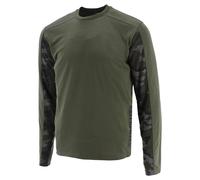 Caterpillar Unisex Adult Camo Coolmax Long-Sleeved T-Shirt - Grey - Size: 40/Regular/14