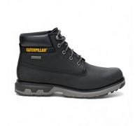 Caterpillar Unisex (CAT) Mens Pursue Black Leather Everyday Work Hiking Ankle Boots - Size EU 45