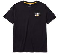 Caterpillar W05324 Trademark Cotton Mens Black T-Shirt - Size Medium