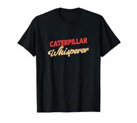 Caterpillar Whisperer Funny Caterpillar Value Graphic T-Shirt, Men, Black, M