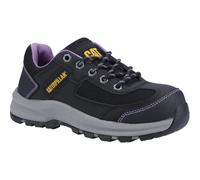 Caterpillar Womens/Ladies Elmore Steel Toe Cap Safety Shoes8 UK Black/Lilac FS1