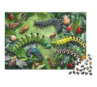 Caterpillar Wooden 1000 Piece Puzzle Jigsaw Puzzles Art Puzzle 1000 Piece Puzzle Jigsaw Puzzles 1000 Pieces Difficult And Challenge Large Puzzle Game Toys Gift Suitable for Children over 12 Years Old