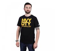 Caterpillar Workwear 1010005 Heavy Duty Tee Black XL Colour: Black, Ch XL