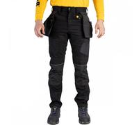 Caterpillar Workwear 1810099 Trade Stretch Pocket Trouser Black Waist: 40" 34"