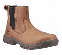 Abbey Slip On Safety Boot Caterpillar Tan 8