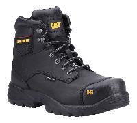 Caterpillar Workwear 35078 Spiro Waterproof Safety Boot Black UK12 Sho UK12 - EU46