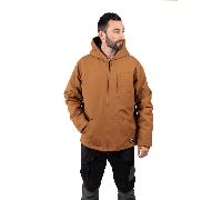 Caterpillar Workwear 40685 Hooded Sherpa Lined Jacket Bronze XL Size: XL