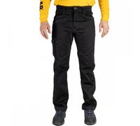Caterpillar Workwear C1810038 Operator Flex Trousers Black Waist: 40&q 40" 30"