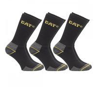 Caterpillar Workwear Crew Work Sock 3 Pair Pack Black 11-14 Colour: Bl 11-14