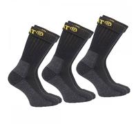 Caterpillar Workwear Industrial Work Sock 2 Pack Black UK6-11 Colour: UK6-11