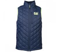 Caterpillar Workwear Insulated Vest Blue Size: M Colour: Blue, Chest S M