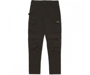 Caterpillar Workwear Nexus Knee Pocket Stretch Trouser Black Waist: 30 30" 32"