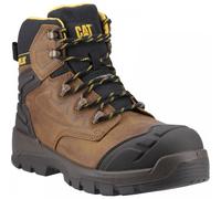 Caterpillar Workwear Striver Xl 6" Safety Boot Beige UK8 Shoe Siz UK8 - EU42 - US9