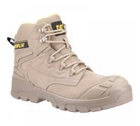 Caterpillar Workwear Striver Xl 6" Safety Boot Grey UK10 Shoe Siz UK10 - EU44 - US11