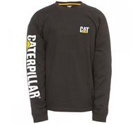 Caterpillar Workwear Trademark Banner Long Sleeve T-Shirt Black Size: M