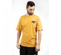 Caterpillar Workwear Trademark Tee Mustard XL Colour: Mustard, Chest S XL