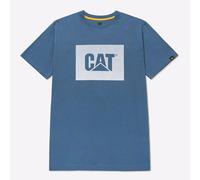Caterpillars Mens Classic Casual Fashion T-Shirt Graphic Tee Blue