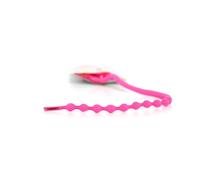 Caterpy Air - The Ultimate Elastic No Tie Shoelaces for Kids (21.5in / 55cm, Flamingo Pink)