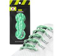 Caterpy RUN No-Tie Elastic Shoelaces for Adults & Kids, 11) Mint Green, Standard: 30"