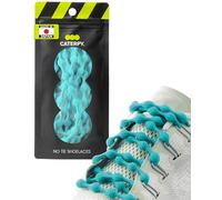 Caterpy RUN No-Tie Shoelaces, 75cm, Sea Green