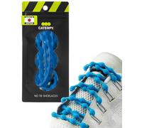 Caterpy RUN No-Tie Shoelaces, 75cm, Tropical Blue