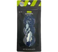 Caterpy Run - The Ultimate Elastic No Tie Shoelaces for Adults and Kids (Standard: 30in / 75cm, Midnight Blue (Reflective))