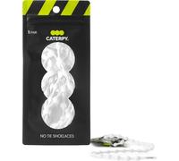 Caterpy - The Ultimate Elastic No Tie Shoelaces for Kids (50cm / Silky White)