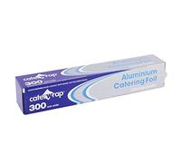 Caterwrap Aluminium Catering Foil Catering Quality Strong 14Mu 300mm x 75m