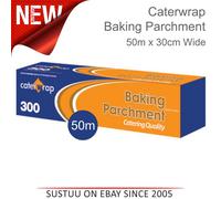 Caterwrap Baking Parchment Catering Quality Paper│Cooking / Freezing│30cm x 50m