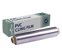 Caterwrap PVC Cling Film 30cm x 300m - Pack of 6 - Catering Quality with Cutterbox