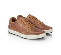 Catesby Devon Mens Trainers Waxy Nubuck Leather Classic Casual Shoes Extra Padded Comfort Sneakers for Men, Brown, UK 7