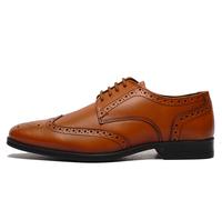 Catesby England Bolsover Men's Leather Brogue Shoes Men's | Brogues | Tan | UK Size 12