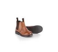 CATESBY ENGLAND Boy's Adam Leather Kids Chelsea Boots in Tan | Size: 10 CATESBY ENGLAND Tan 10