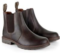 Catesby England Galway Mens Leather Casual Slip On Dealer Boots -