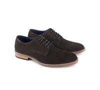 CATESBY ENGLAND Men's James Suede Leather Lace Up Derby Shoes in Brown | Size: 9 CATESBY ENGLAND Brown 9