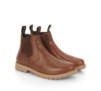 CATESBY ENGLAND Men's Klifton Premium Leather Chelsea Boots in Brown | Size: 8 CATESBY ENGLAND Brown 8