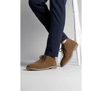 CATESBY ENGLAND Men's Sahara Suede Leather Desert Boots in Khaki | Size: 7 CATESBY ENGLAND Khaki 7