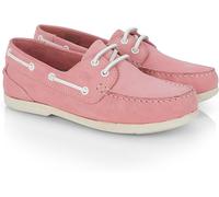 Catesby England Pippa Womens Premium Leather Deck Shoes - - Size: 6