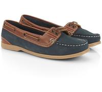 Catesby England Pixie Womens Premium Leather Boat Shoes - - Size: 7