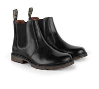 Catesby Galway Premium Leather Mens Boots Lightweight Durable Dealer Boots For Men, Black, UK 8