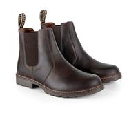 Catesby Galway Premium Leather Mens Boots Lightweight Durable Dealer Boots For Men, Waxy Brown, UK 11