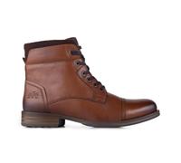 Catesby Men's Antrim Leather Military Combat Boots Side Zip | Genuine leather upper with cushioned collar, padded insock, side zip fastening and grippy rubber outsole for walking or work