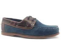 Catesby Mens Boat Shoes Genuine Leather Lace Up Deck Yachting Smart Casual Loafers (Navy/Brown Nubuck, UK Footwear Size System, Adult, Men, Numeric, Medium, 9)