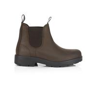 Catesby Samuel Premium Leather Kids Dealer Boots Lightweight Durable Chelsea Boots (WAXY BROWN - BROWN, 3, UK Footwear Size System, Big Kid, Men, Numeric, Medium, 3)