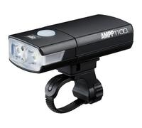 Cateye AMPP 1100 USB Rechargeable Front Light - Black / Front / Rechargeable