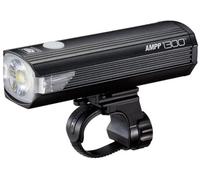 Cateye AMPP 1300 Rechargeable Front Bike Light - Black / Front / Rechargeable
