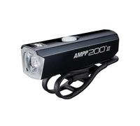 CatEye AMPP Super Bright LED Bicycle Front Lights - OptiCube Technology, IPX4 Waterproof Rated, FlexTight Easy Fit Bracket | USB Rechargeable Bike Light | Front Bike Lights | Bicycle Accessories