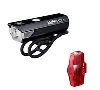 Cateye AMPP 200 / Viz 100 Bike Light Set