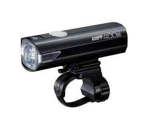 Cateye AMPP 400S Front Light - 400 Lumen, LED, OptiCube Lens (Bike / Cycling)